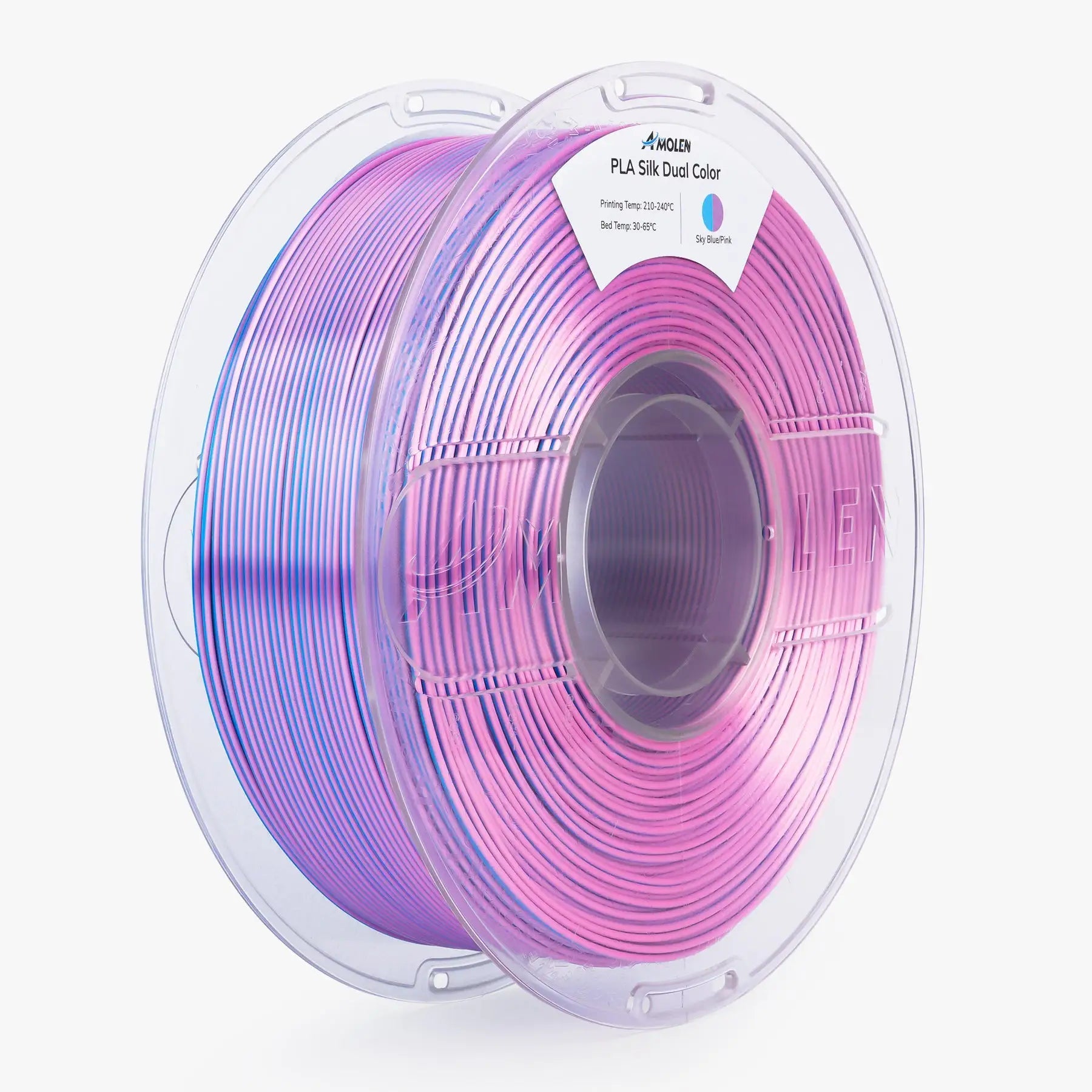 PLA Silk Dual Color 3D Filament 1.75mm 1KG | the misfit market - The misfit market