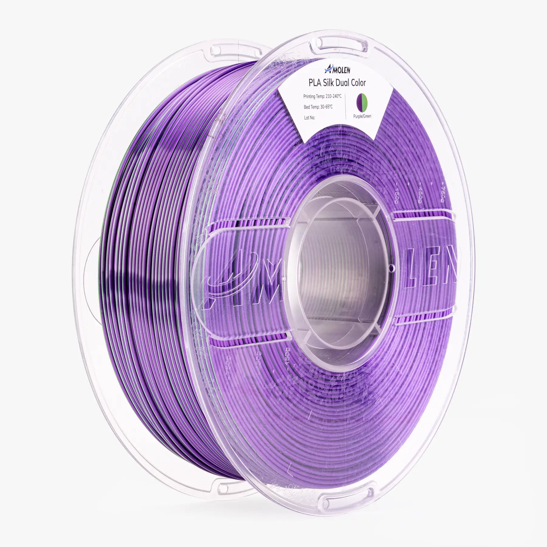 PLA Silk Dual Color 3D Filament 1.75mm 1KG | the misfit market - The misfit market