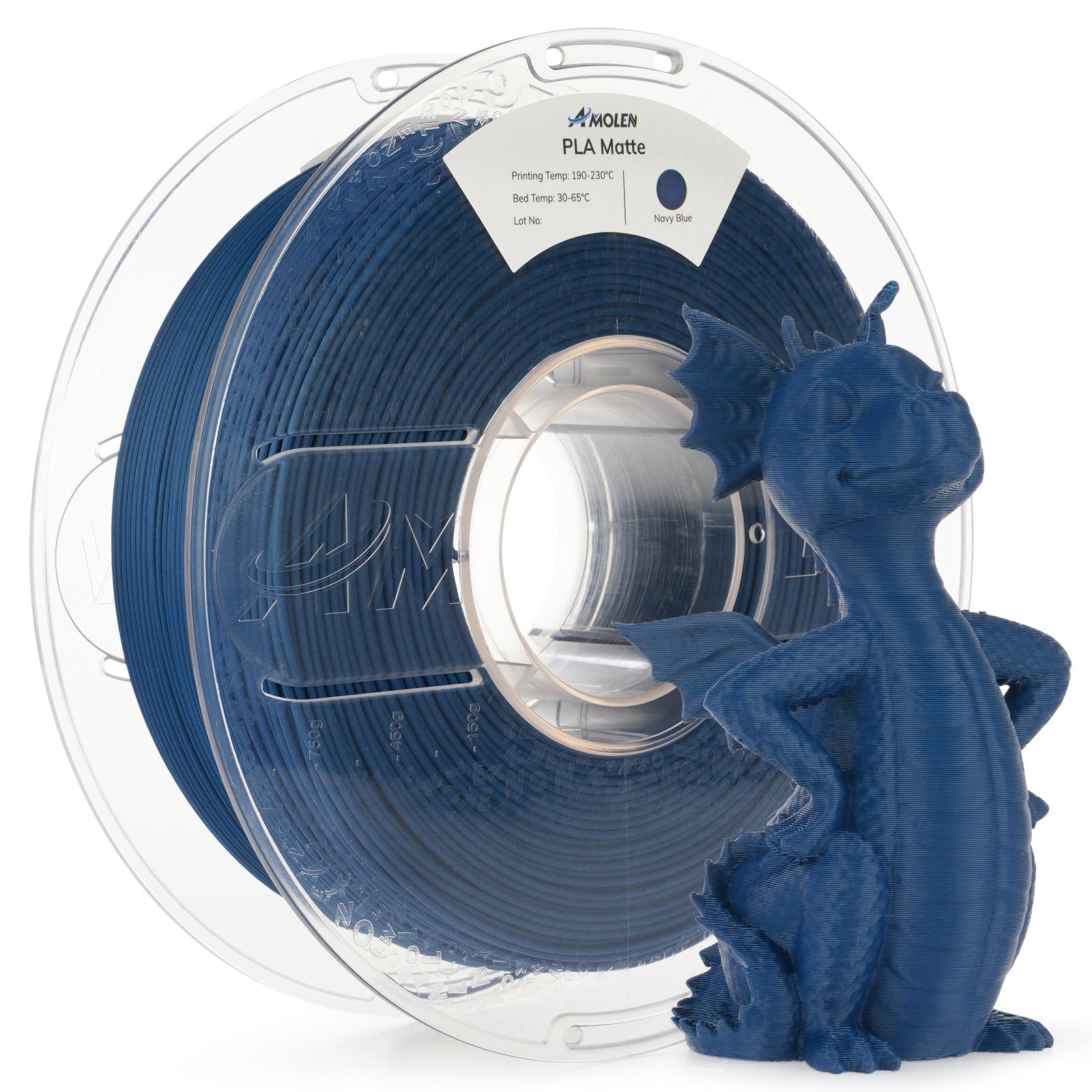 PLA Matte Basic 1.75mm, 1KG/2.2LB - The misfit market