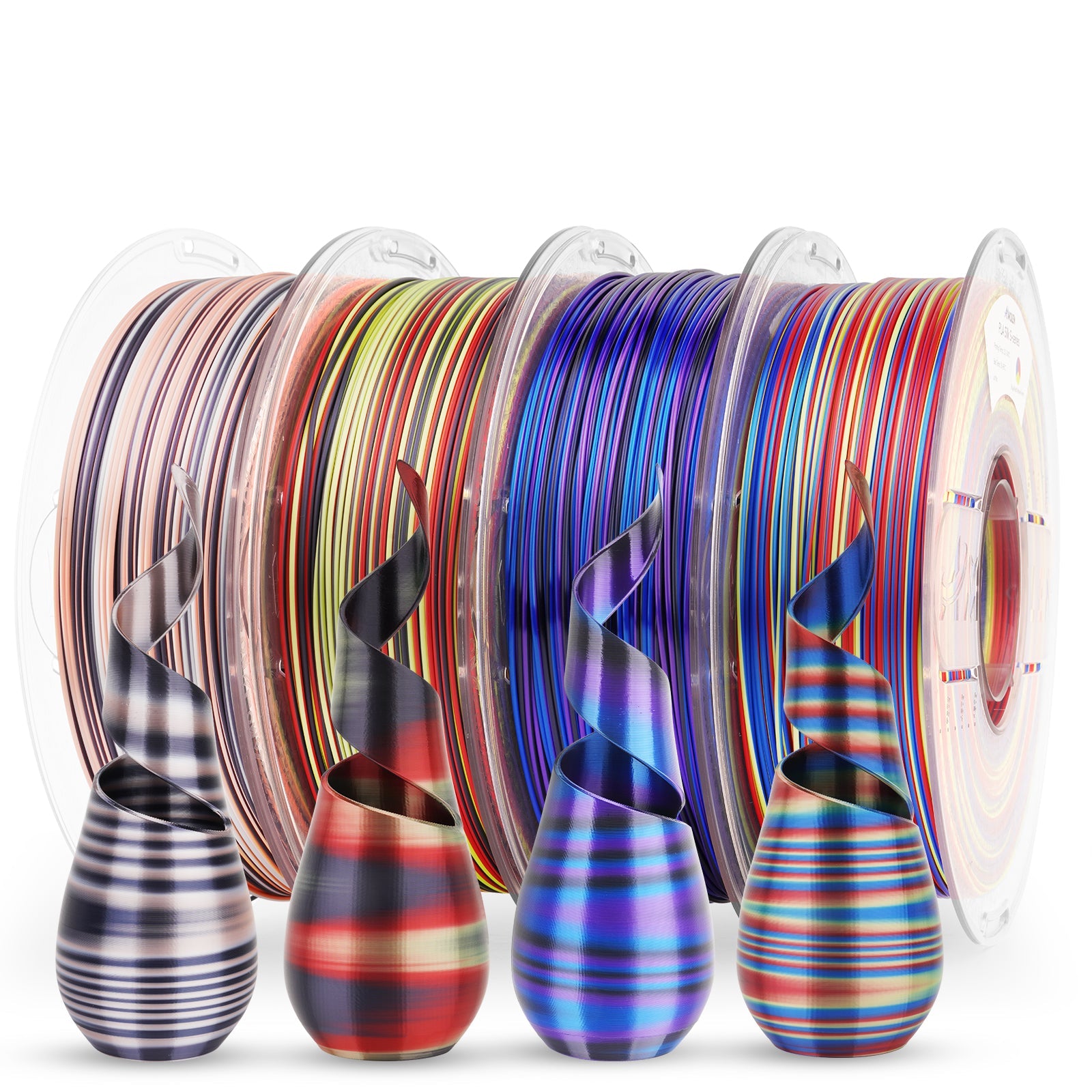 PLA Silk S-Series Variety Pack (4x1kg) - 1.75MM - The misfit market