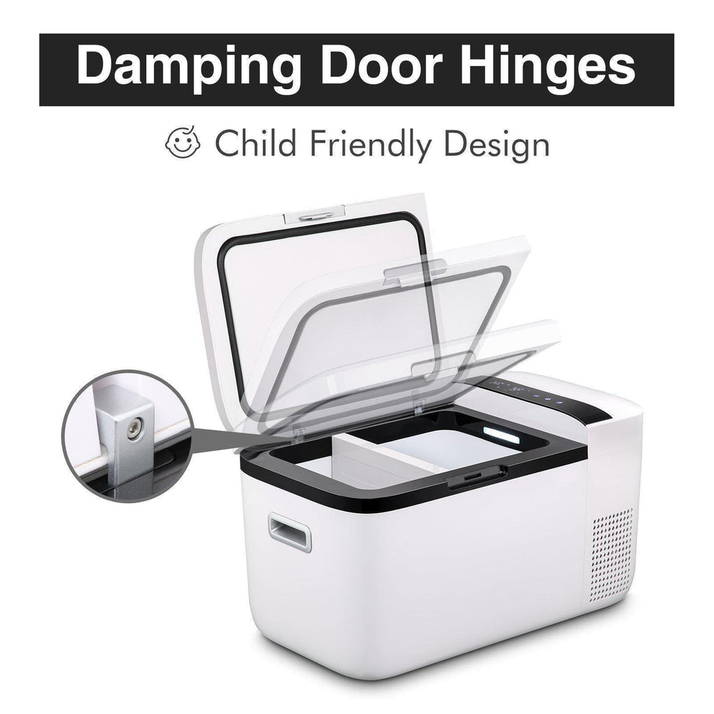 GO20 Dual Zone 12V Portable Freezer - White | ICECO | 20 LT - The misfit market