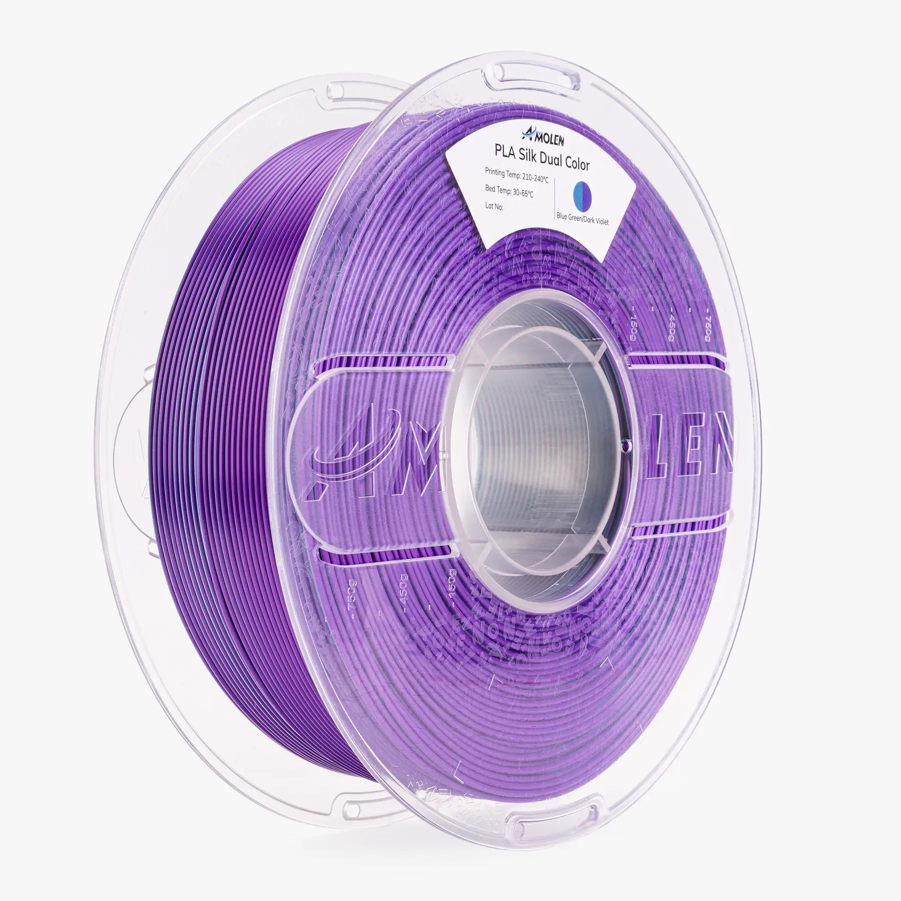 PLA Silk Dual Color 3D Filament 1.75mm 1KG | the misfit market - The misfit market