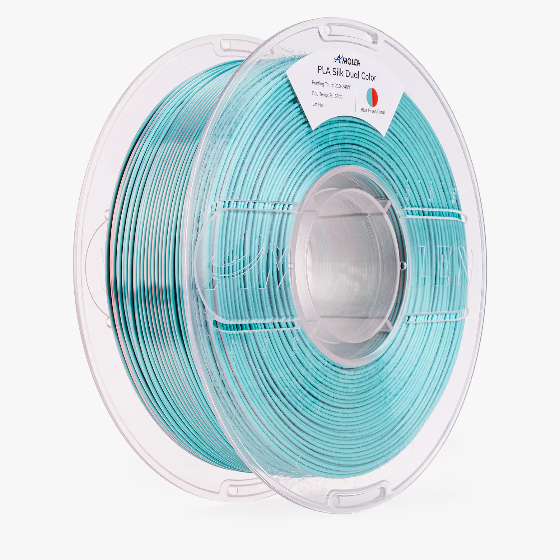 PLA Silk Dual Color 3D Filament 1.75mm 1KG | the misfit market - The misfit market