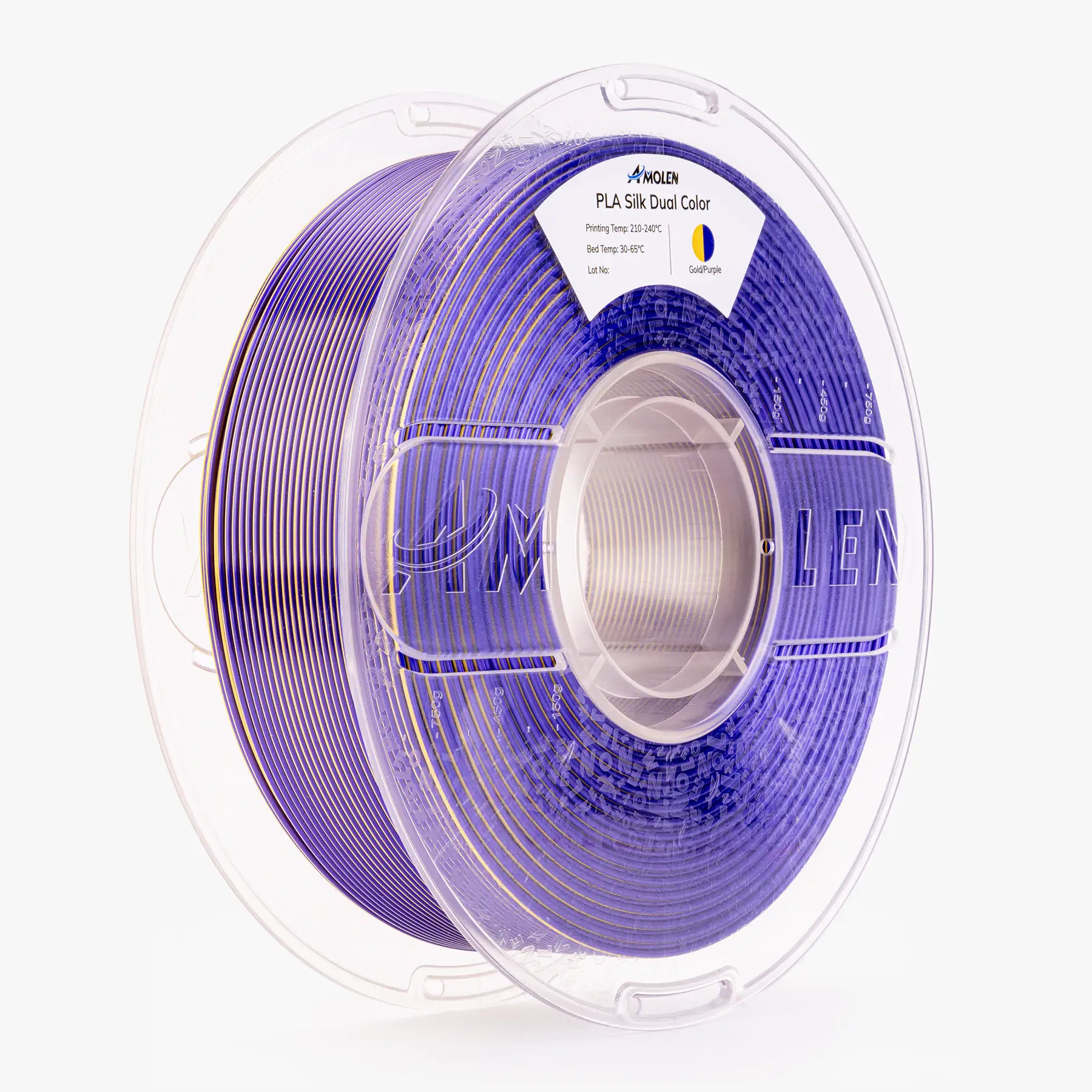 PLA Silk Dual Color 3D Filament 1.75mm 1KG | the misfit market - The misfit market