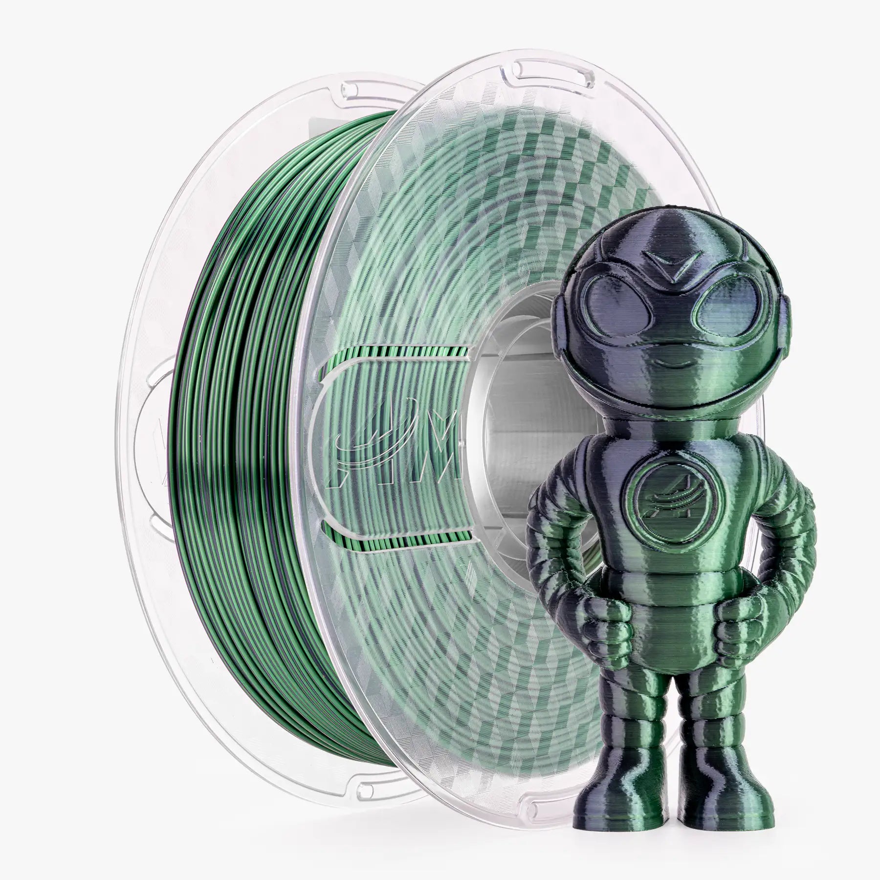 PLA Silk Dual Color 3D Filament 1.75mm 1KG | the misfit market - The misfit market