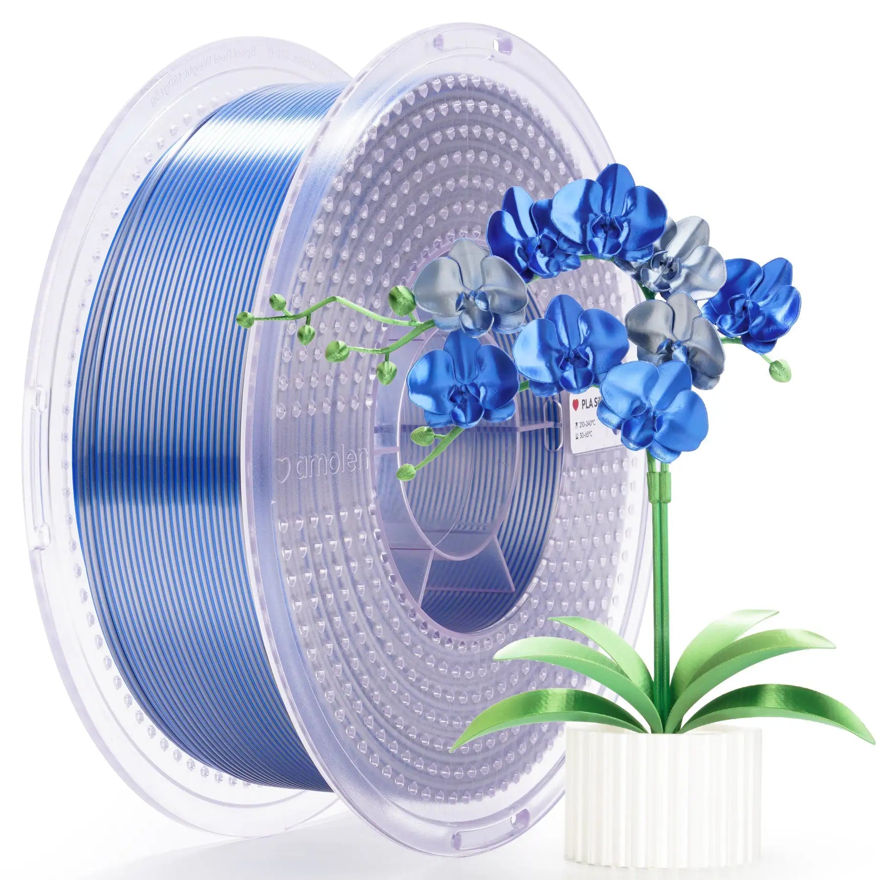 PLA Silk Dual Color 3D Filament 1.75mm 1KG | the misfit market - The misfit market