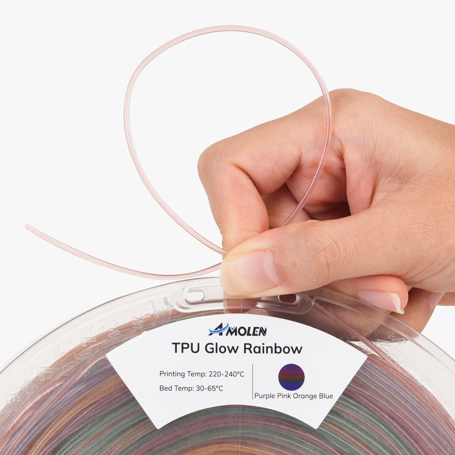 TPU Glow-in-the-Dark 1.75mm, 1KG/2.2LB - The misfit market