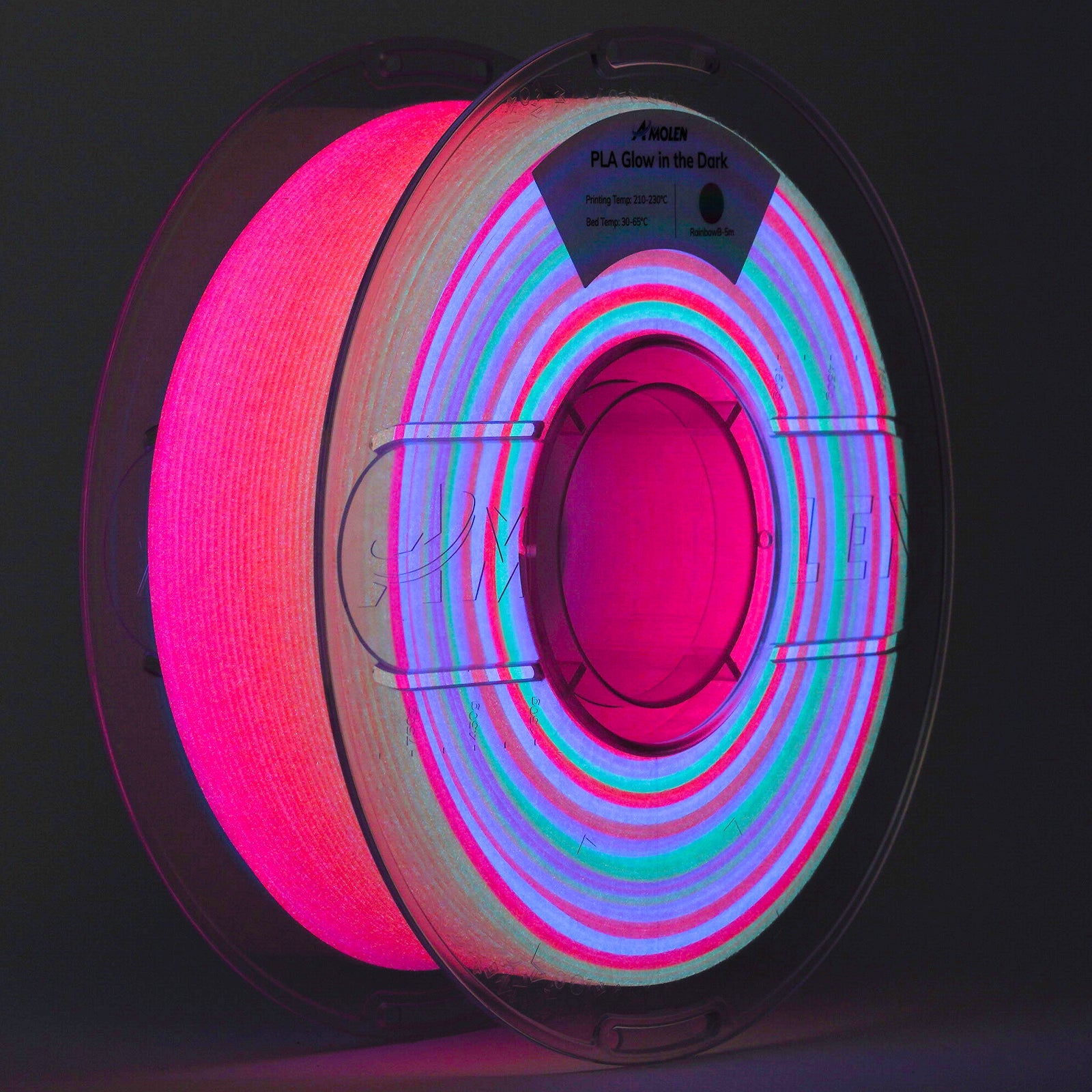 PLA Glow-in-the-Dark 1.75mm, 1KG/2.2LB - The misfit market