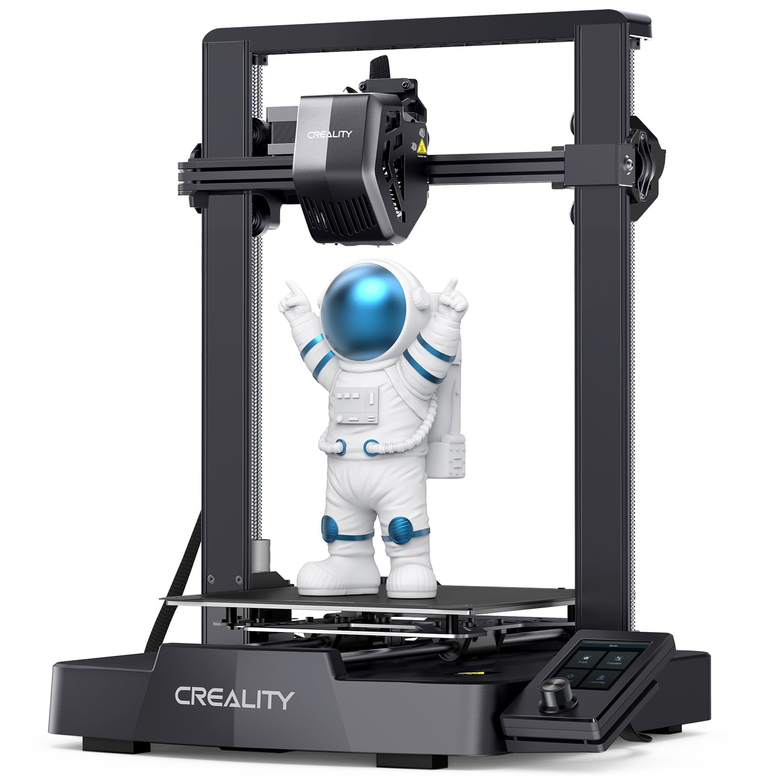 Creality K2 SE 3D Printer, 500mm/s High-Speed Printing, Support Multi Color 3D Printing Needs CFS, Solid Metal Build, Auto Leveling, Direct Drive Extruder, Quick-Swap Nozzle, 220×215×245mm Print Size - The misfit market