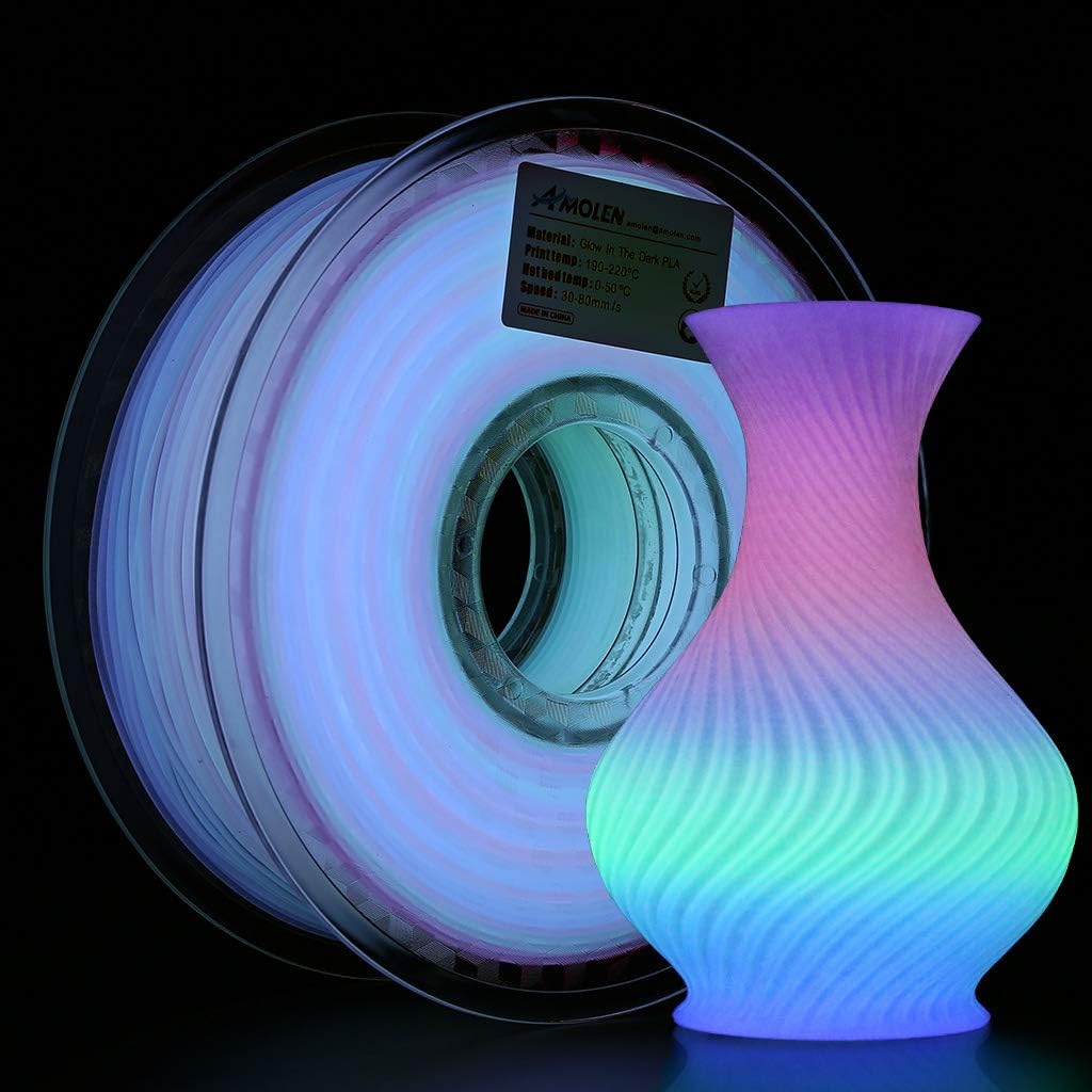 PLA Glow-in-the-Dark 1.75mm, 1KG/2.2LB - The misfit market