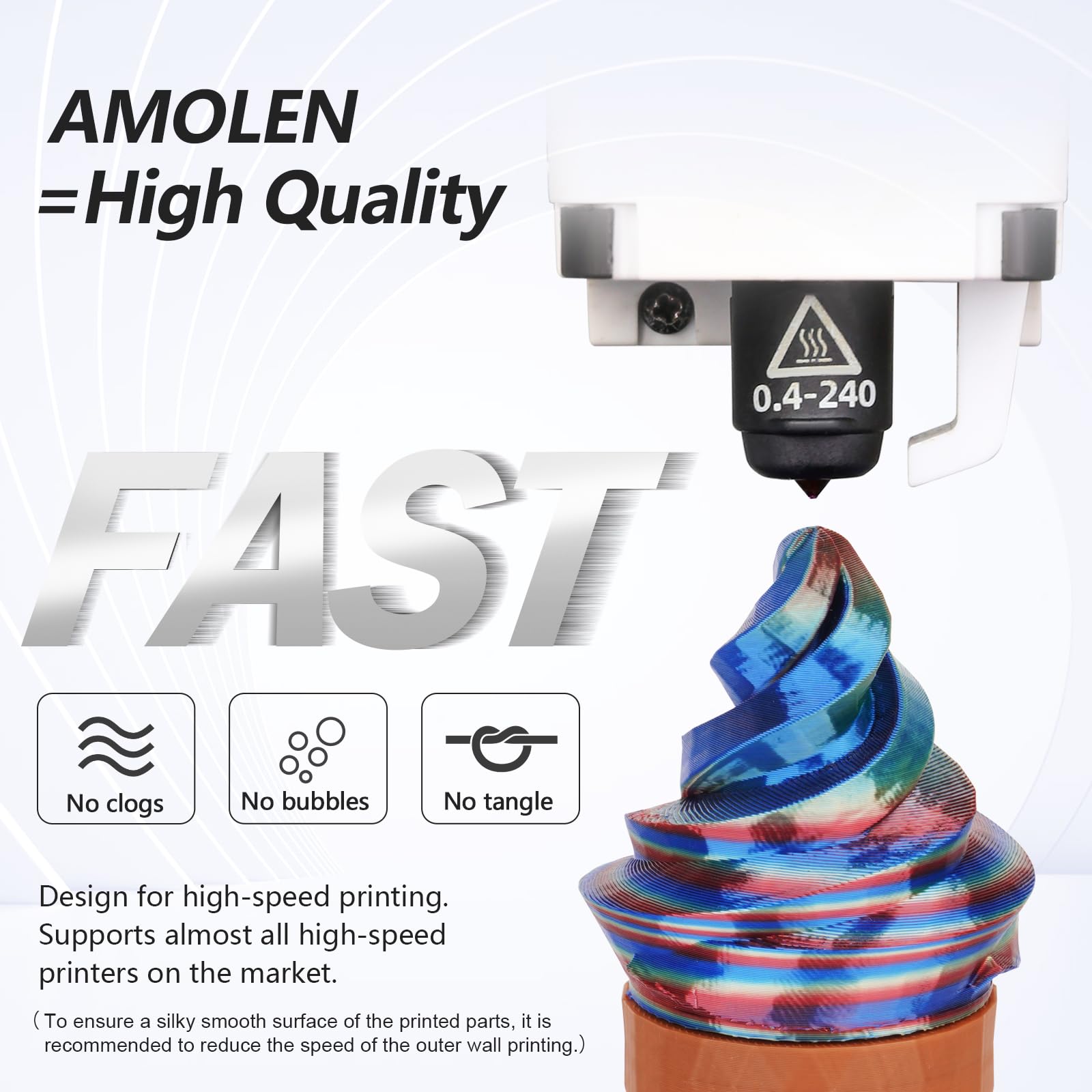 PLA Silk S-Series Variety Pack (4x1kg) - 1.75MM - The misfit market