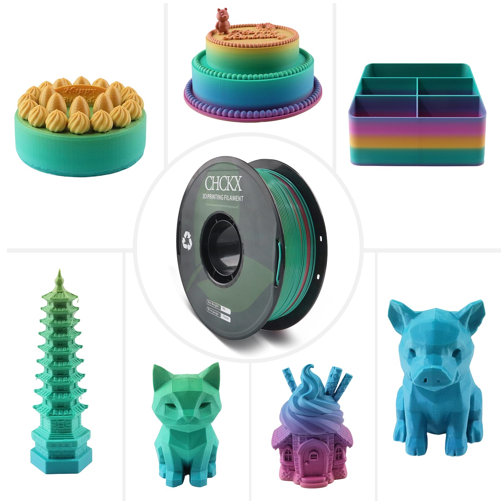 16 Mix Rainbow Colors - The misfit market
