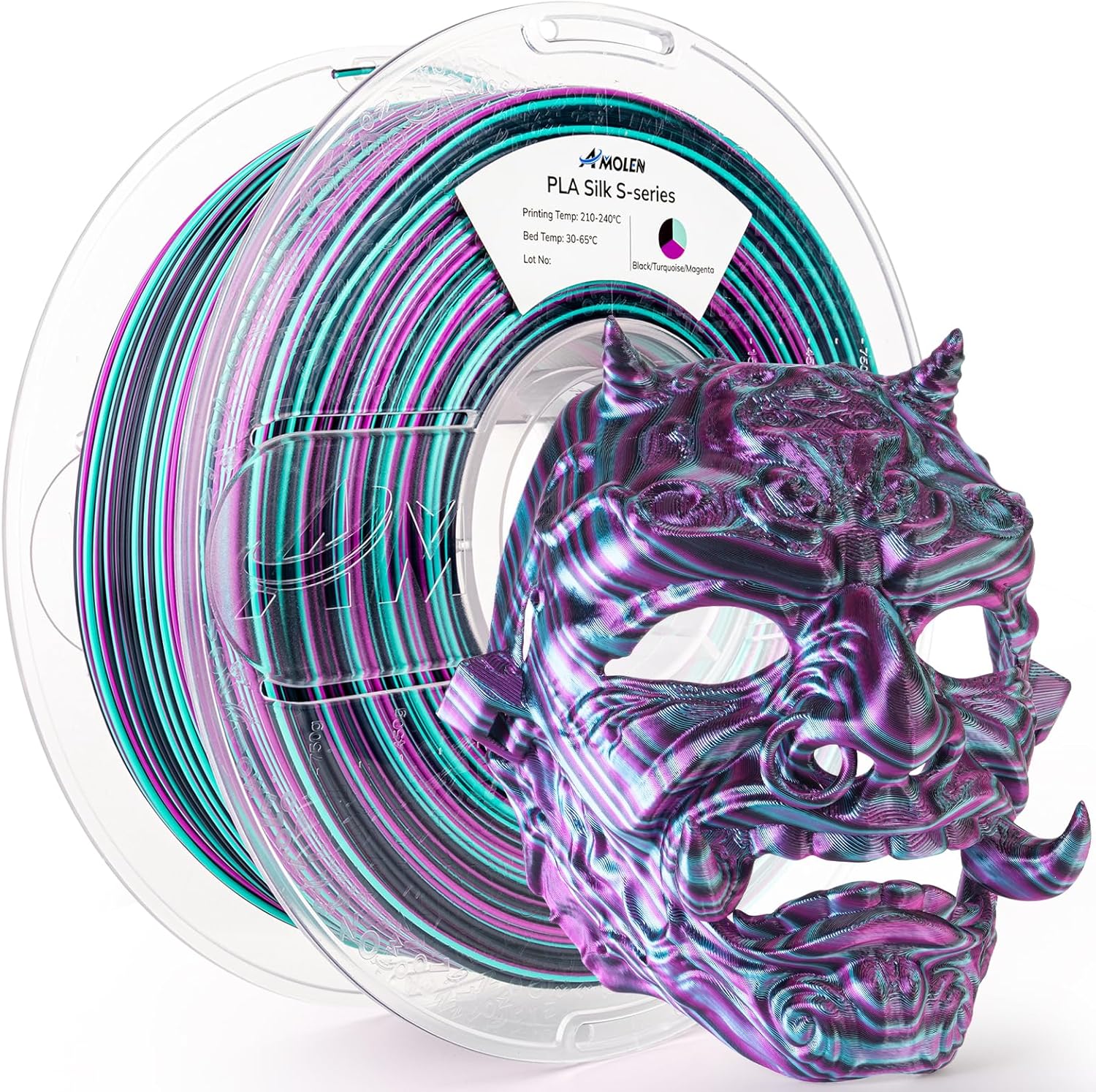 PLA Silk S-Series Filament 1.75mm, 1KG/2.2LB - The misfit market