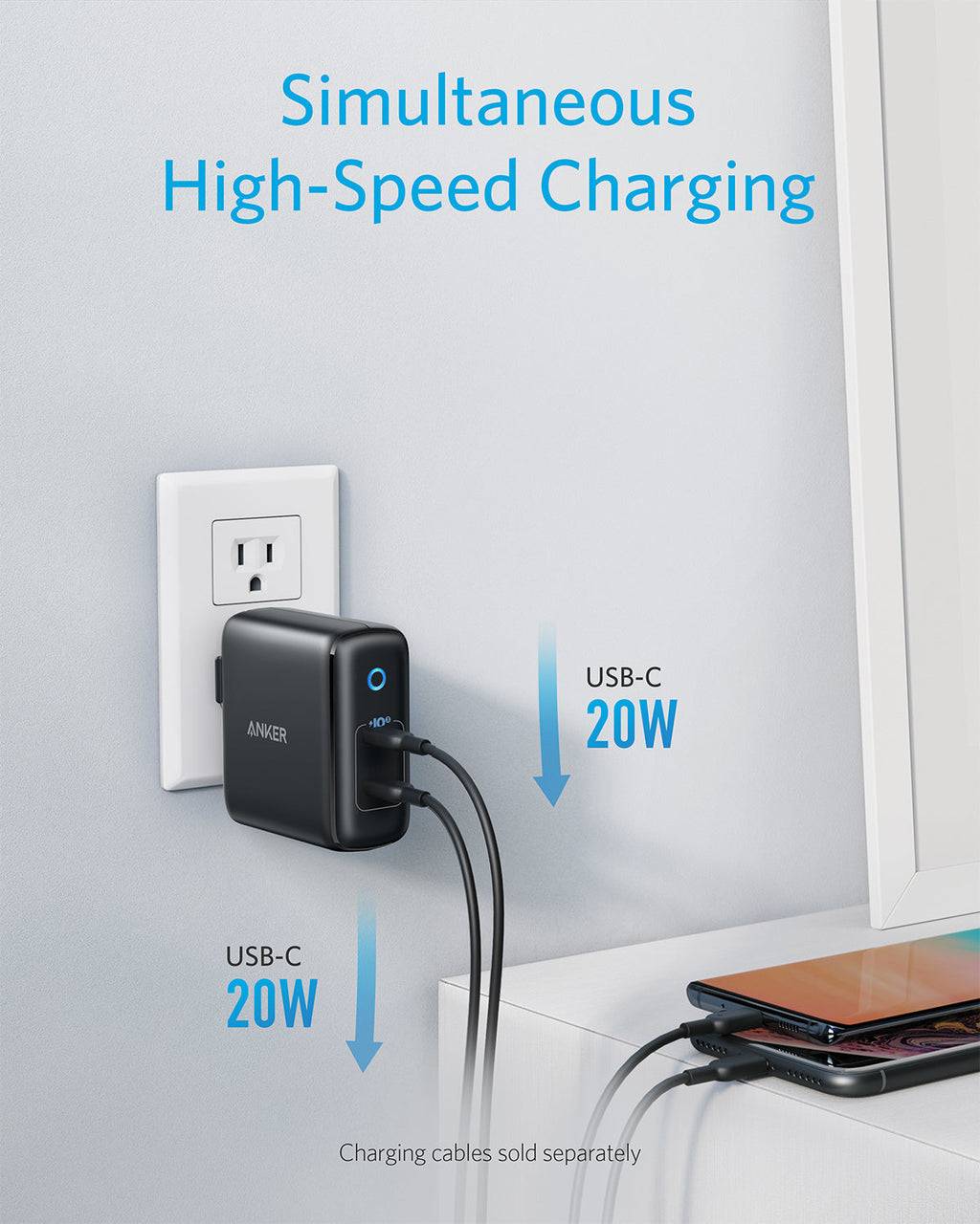 Anker <b>324</b> Charger (40W) - The misfit market