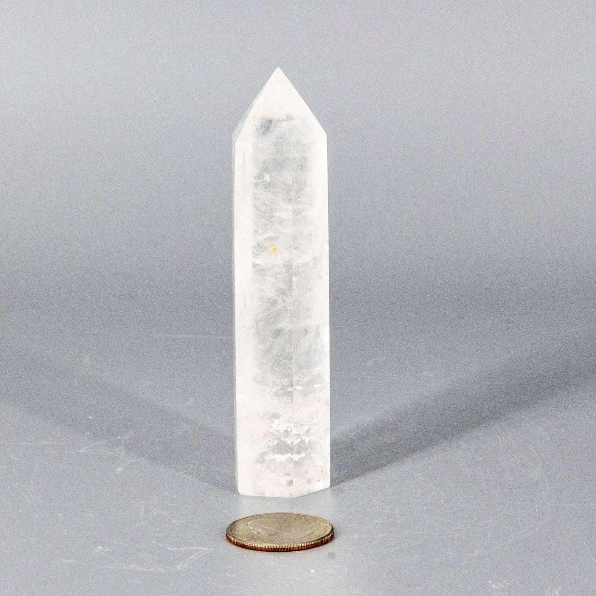Clear Quartz Tower | Natural Crystal Point for Meditation & Energy Work - The misfit market