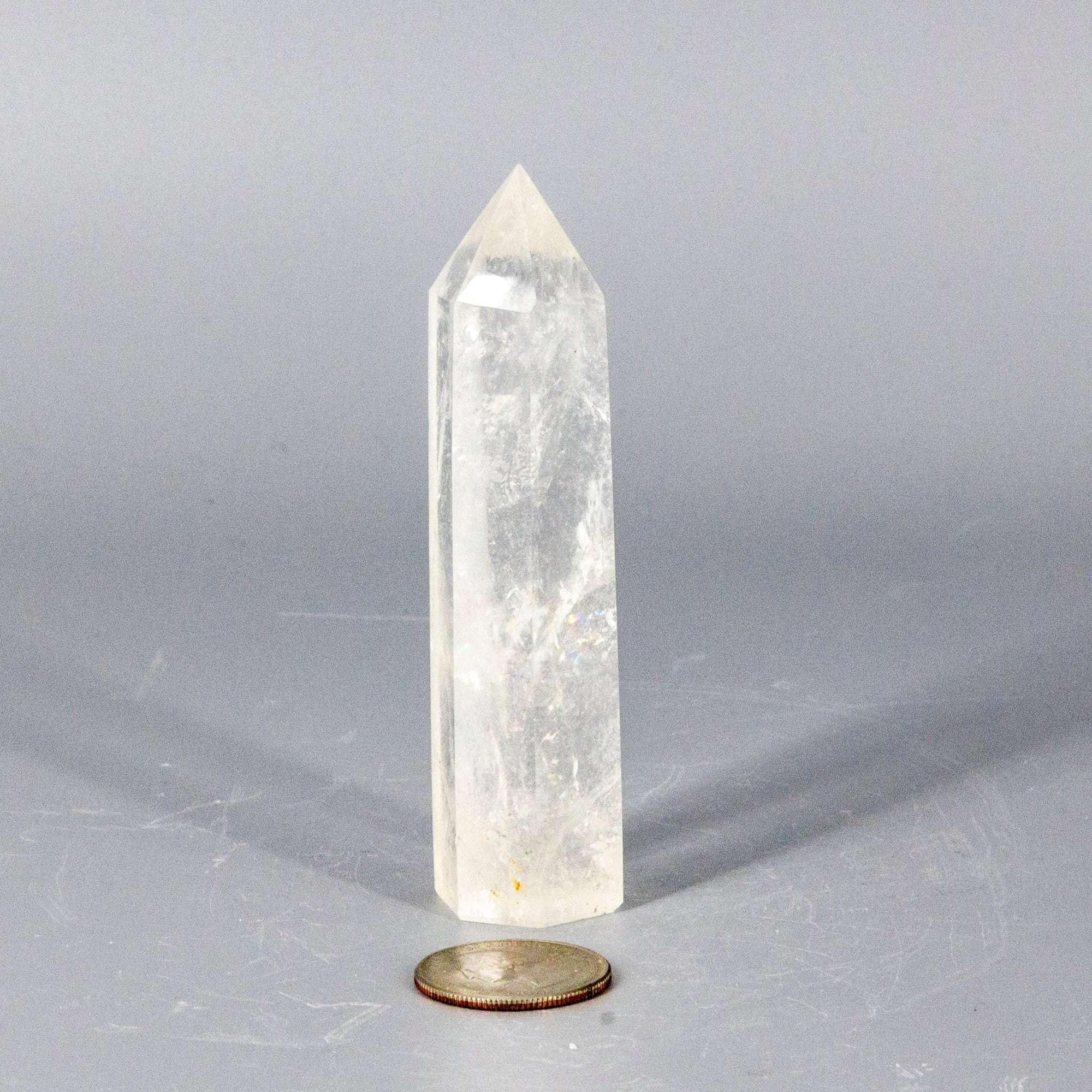 Clear Quartz Tower | Natural Crystal Point for Meditation & Energy Work - The misfit market