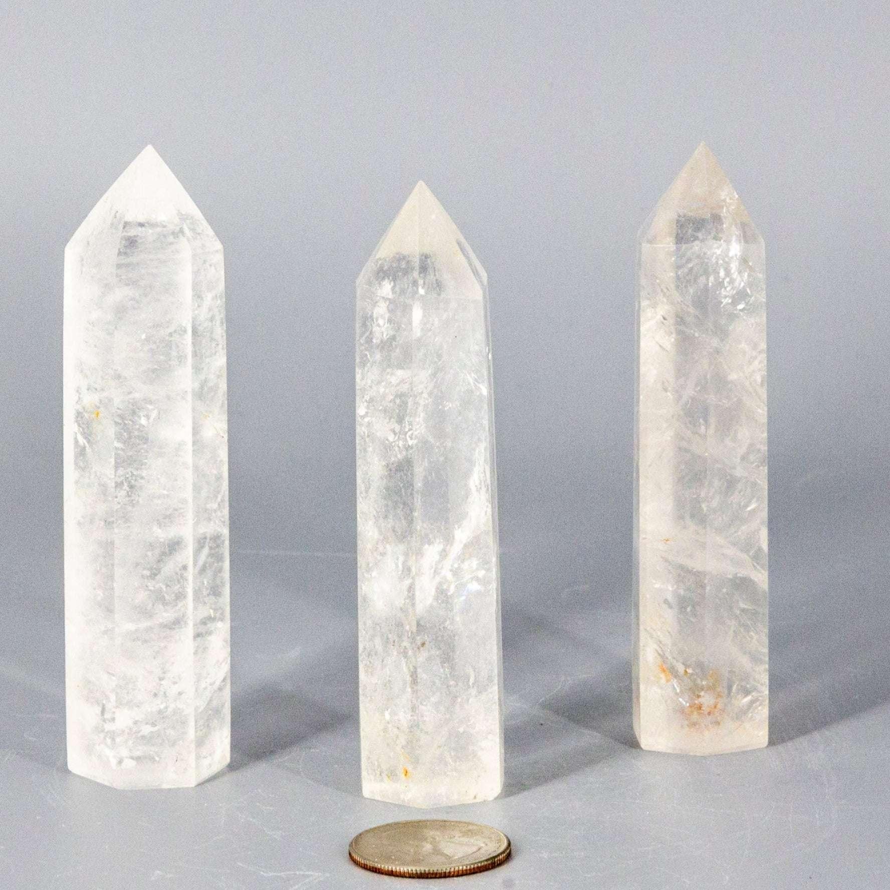 Clear Quartz Tower | Natural Crystal Point for Meditation & Energy Work - The misfit market