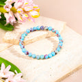 Empath’s Shield – Aqua Terra Jasper Bracelet | 6mm - The misfit market