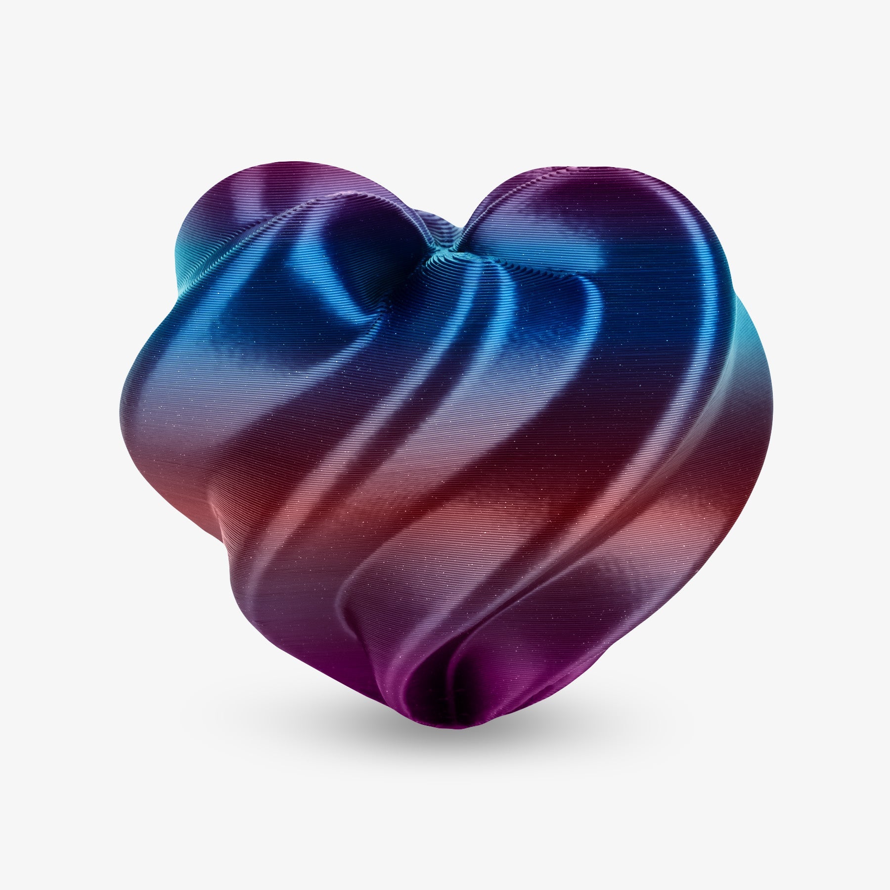 PLA Silk Shiny Gradient 1.75mm, 1KG/2.2LB - The misfit market