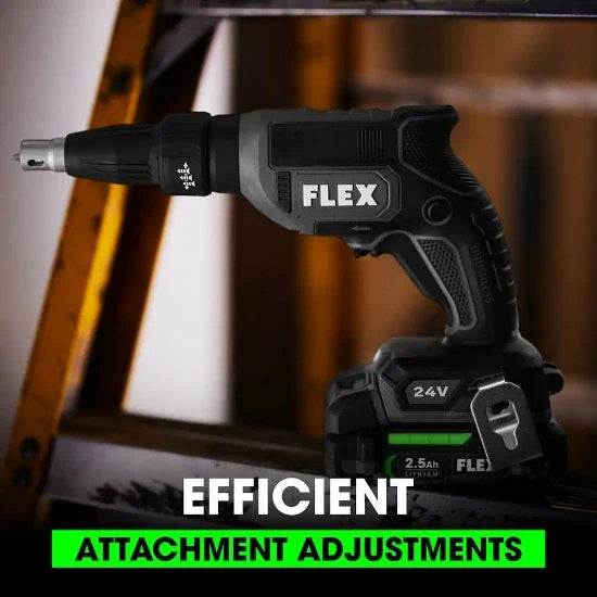 Flex FX1611-Z Drywall Screw Gun with Magazine Attachment