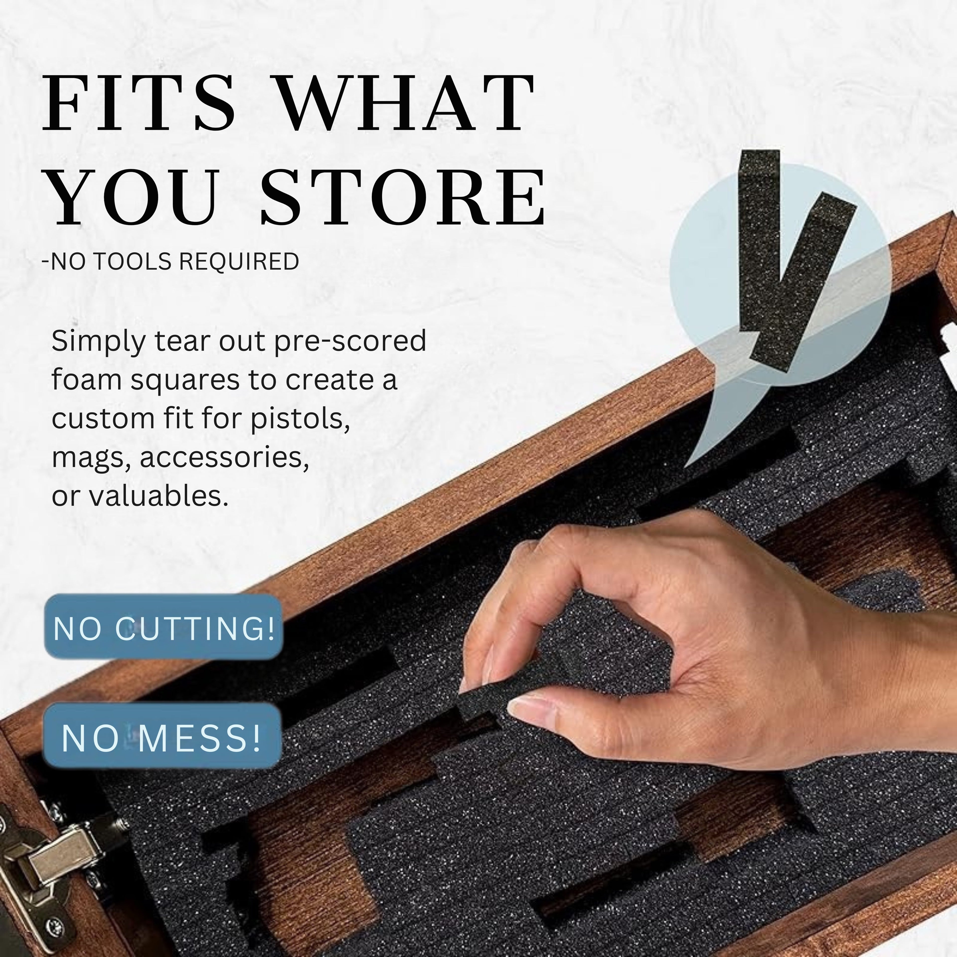 Rustic Diamond Hidden Gun Cabinet – Ornate Concealment Coat Rack with Multi-Purpose Hooks - The misfit market