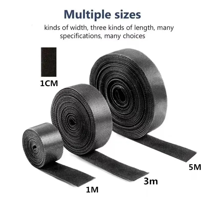 1/5M Cable Organizer Cable Management Wire Winder Tape Earphone Mouse Cord Management Ties Protector For iPhone Xiaomi Samsung - The misfit market