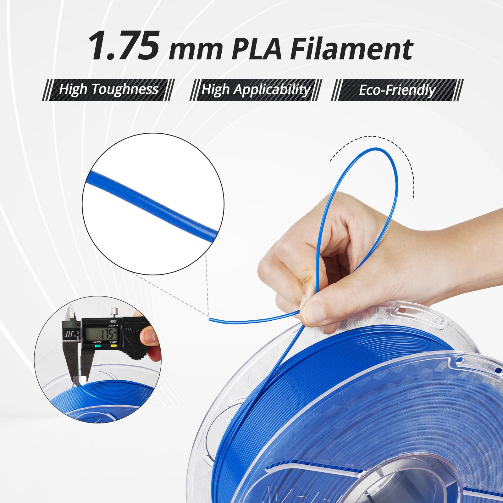 PLA Basic-High Speed 1.75mm, 1 KG - The misfit market