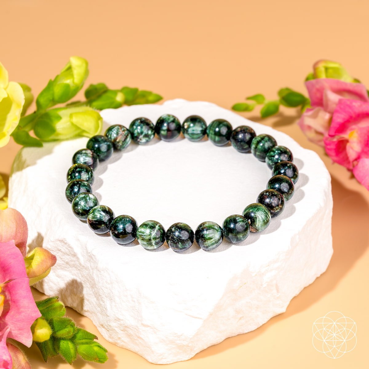 Angel Energy – Rare Seraphinite Bracelet of Transformation - The misfit market