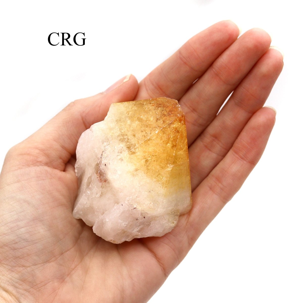 Citrine Points Large Extra Quality Medium Flat (1 Flat) Size 70 to 85 mm Bulk Wholesale Lot Crystal Minerals - The misfit market