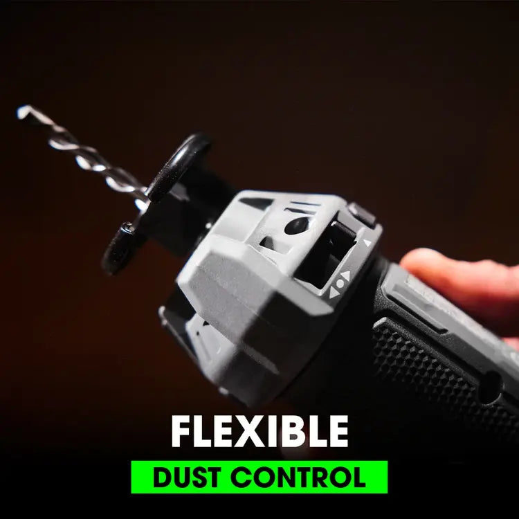 Flex FXM203-2A Drywall Screw Gun with Magazine Attachment and Cut Out Tool Kit Include (2) 2.5Ah Lithium-Ion Batteries, 160W Rapid Charger