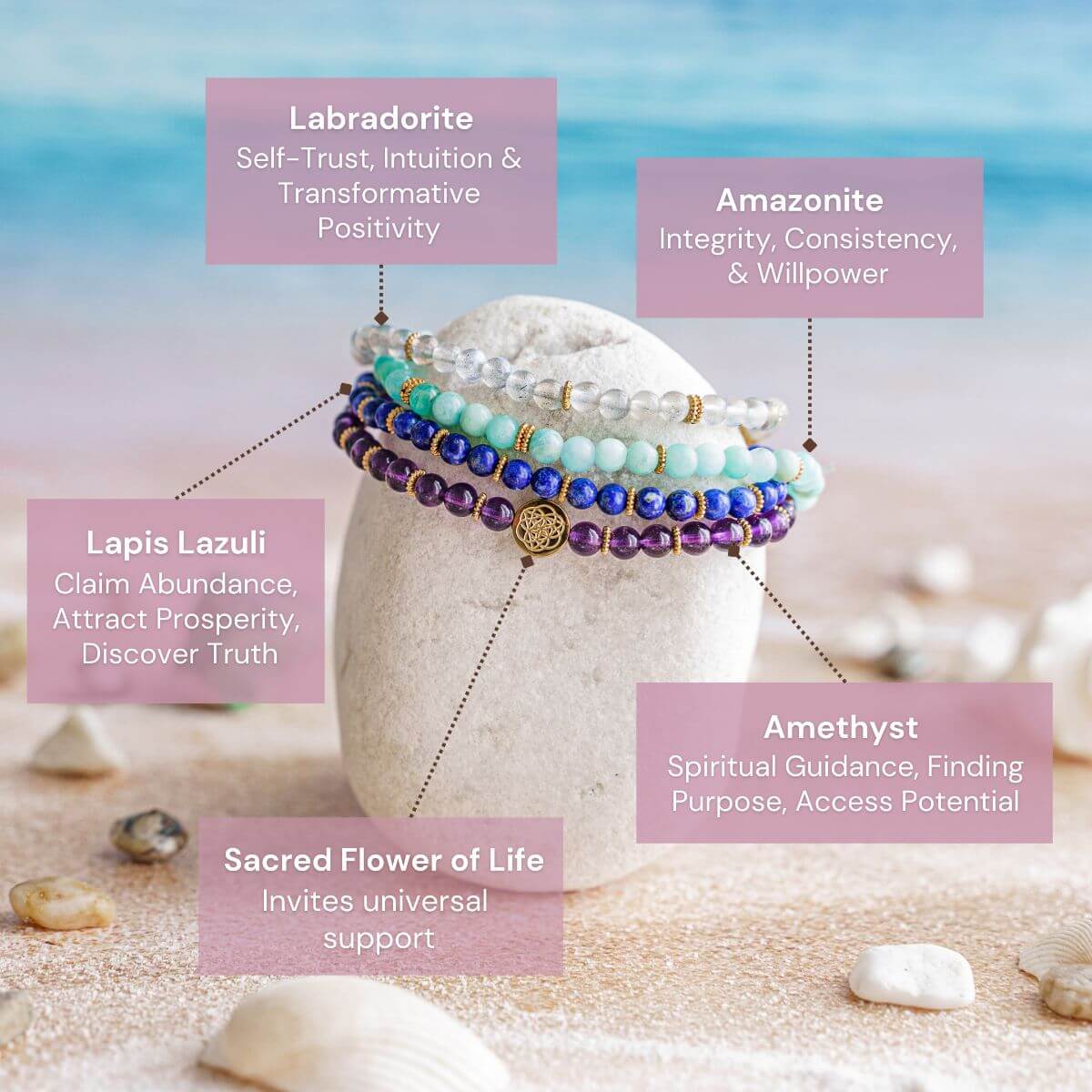 Manifestation Magnet Pack of 4 - The misfit market