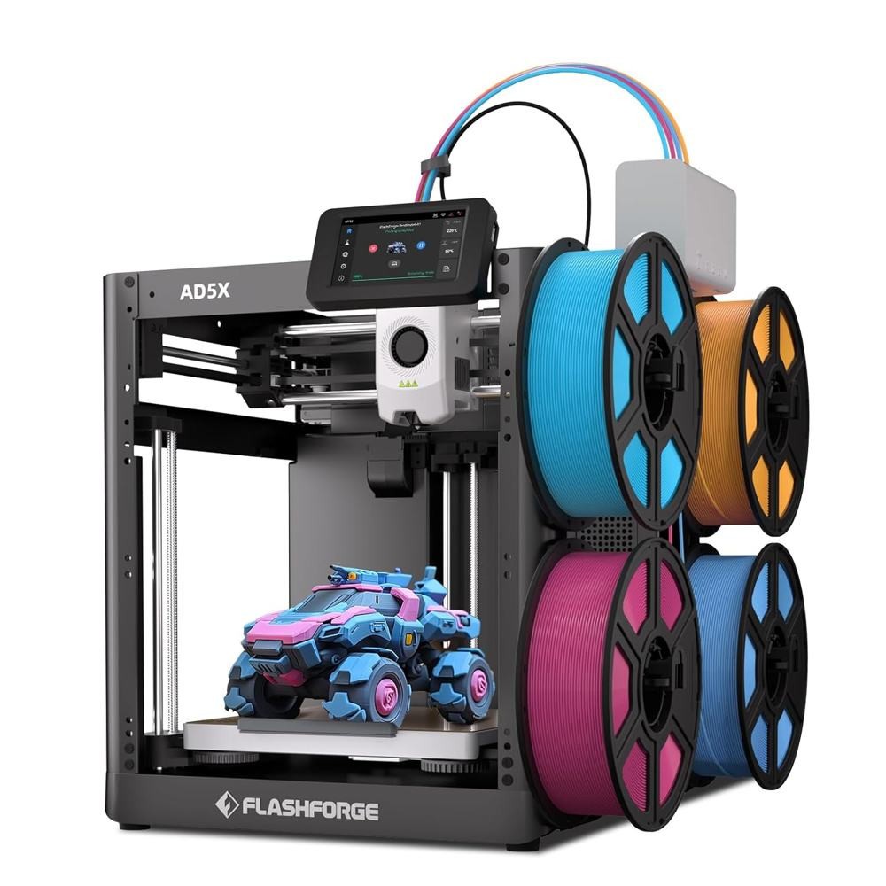 FLASHFORGE AD5X Multi-Color 3D Printer - The misfit market