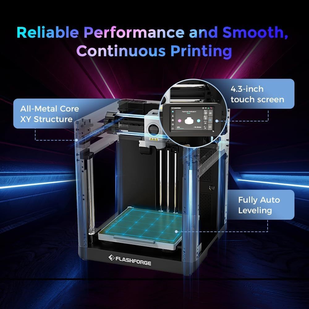 FLASHFORGE AD5X Multi-Color 3D Printer - The misfit market